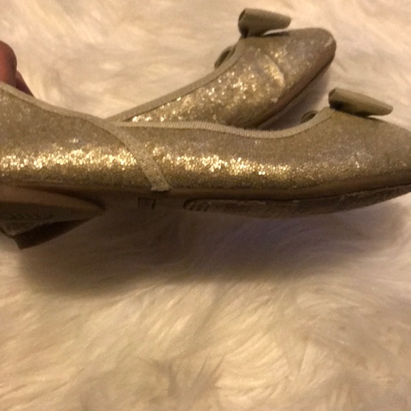 Lands’end glitter  bowed flats size 13 - Picture 5 of 8